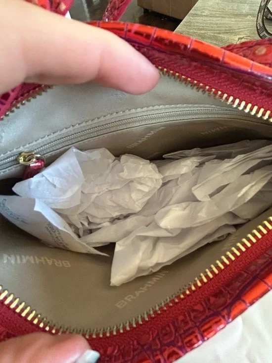 Brahmin Lorelei Shoulder Bag Red Dragon Melbourne NWT - Picture 10 of 10